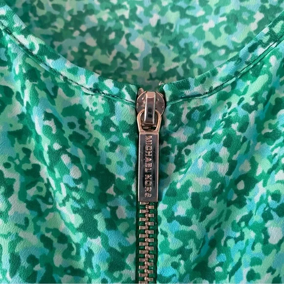 Michael Kors Green Sleeveless Top, M - Picture 5 of 8